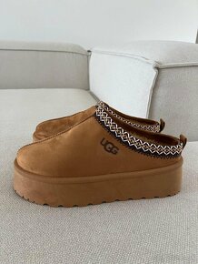 Ugg Tazz zimné jesenné šľapky - čižmy - topánky hnedé - 2