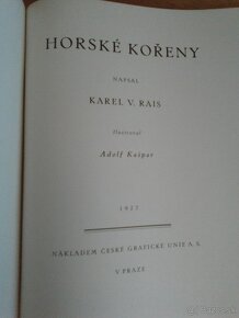 Karel Václav Rais - Horské Kořeny (1927) - 2