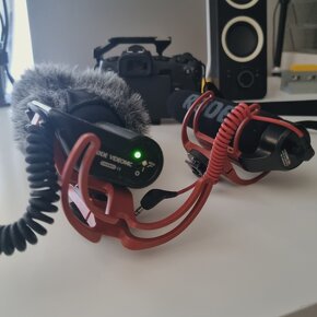 Mikrofon na kamery a zrkadlovky Rode videomic Go a Rycote - 2