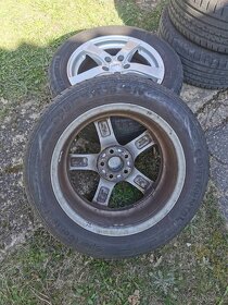 Letné Pneumatiky + disky alu Dezent TY 205/55 R16 5x110 - 2