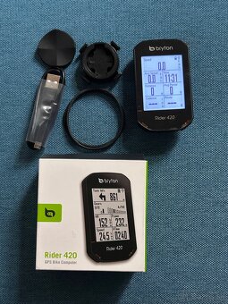 GPS cyklopočítač Bryton Rider 420 - 2