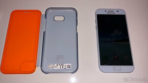 Samsung A5 2017 + originál obal + nabíjačka - 2