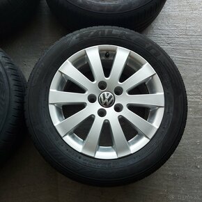 16"Elektróny originál Volkswagen Sharan Passat 5x112 letné - 2