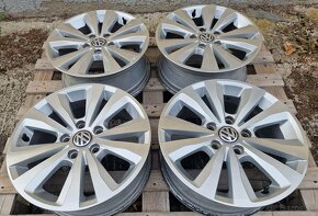 ORIGINÁL VOLKSWAGEN HLINÍKOVÉ DISKY 5x112 R16 - 2