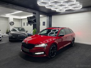 Skoda Superb Sportline 2020 2.0tdi 140kw webasto 1.majiteľ - 2