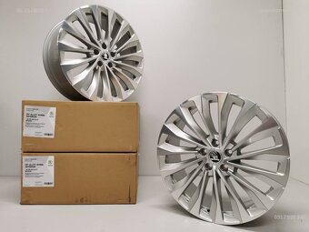 Škoda Kodiaq, Enyaq orig. alu disky R20 5x112 ET45 1228 - 2