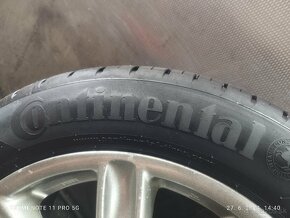 Predám tieto al.disky BBS 5x112 R17 s pneu 225/50 r17 8mm. - 2