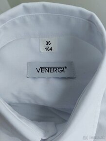 Predám bielu značkovú košeľu Venergi - 2
