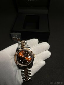 Seiko mod Datejust Bicolor Brown - 2