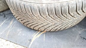 Predám zimnú sadu kolies 205/55R16, rozteč 5x112 Audi - 2