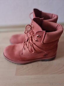 Nepremokave Timberland premium 6 Top stav lososove - 2