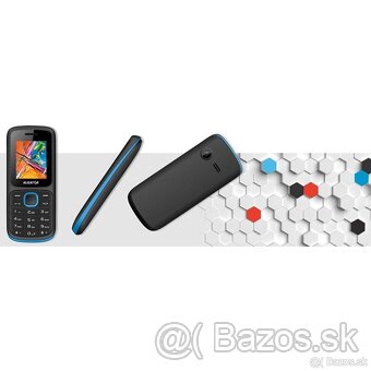 mobil Aligator D210 Dual SIM čierno - modrý - 2