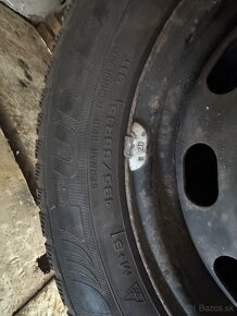 Zimné pneumatiky na diskoch 195/65 R15 - 2