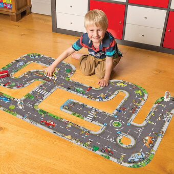 Cesta - podlahové puzzle Giant Road Jigsaw - 2