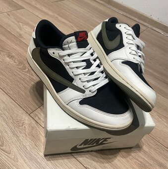 Air Jordan 1 low Olive,  Travis Scott veľkosť 43 - 2