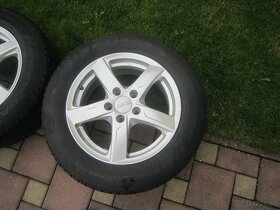 16" AL disky Dezent rozteč 112 so zimnimy pneu 215/60R16 - 2