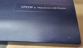 BENQ FP92W a Wide-Screen LCD Monitor - 2