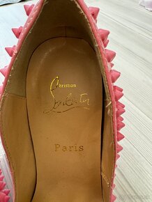 Christian Louboutin ružové lodičky V.38 - 2