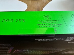 Klávesnica Razer BlackWidow V4 Pro 75% – úplne NOVÁ - 2