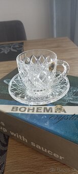 Bohemia crystal sada na kávu - 2