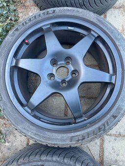 Saab Hirsch performance disky + Michelin alpin 5 225/40 R18 - 2