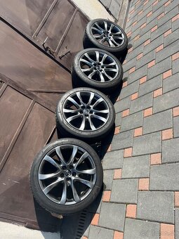 Disky 5x114.3 r19 s letnými pneu MAZDA - 2