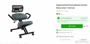 Predám ergonomickú stoličku - 2