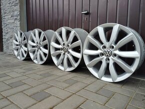 Originálne hliníkové disky 5x112 R17 Volkswagen - 2