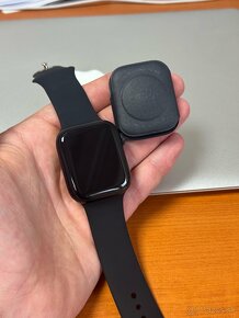 Apple Watch 9 45mm gps MIDNIGHT - nové, 100% zdravie - 2