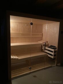 Interiérová fínska sauna - 2