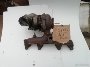 Turbo motor 1,9 tdi 77 kW BLS volkswagen group - 2