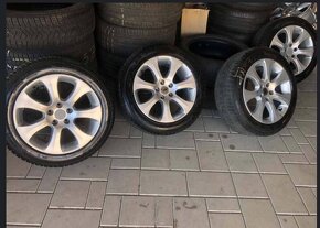 Alu disky5x112 Skoda Superb 3 VW Passat B7 215 55 R17 zimné - 2