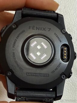 garmin fenix 7 (47mm) Sapphire Solar, Titanium - 2