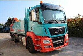 MAN TGS 26.400, valnik s hydraulickou rukou PALFINGER 23-6 - 2