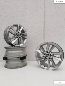 Vw Tiguan, Sharan alu disky 5x112 ET38 R17 6,5J 1248 - 2