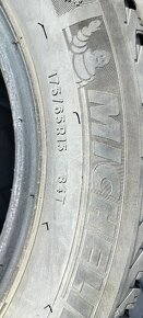 Predám 4 zimné pneumatiky 175/65 R15 84T Michelin - 2