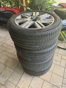 Predám ALU disky originál Audi (aj na VW) a pnenu 225/50 R17 - 2