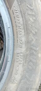 Predám 4 zimné pneumatiky 215/55 R16 97H Matador - 2