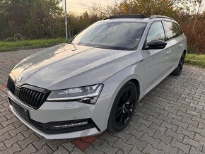 Škoda Superb 3 Facelift Sportline Dsg TDI Panoráma Webasto - 2