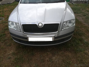 škoda octavia II na diely 1.9 tdi 77kw kod bxe strieborna - 2