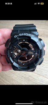 Predám CASIO G-Shock (model 51465425) Black/ Gold - 2