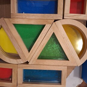 Sensory blocks stavebnica od 18 mes. Tickit - 2