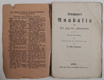 Xenophon's Anabasis oder der Zug der Zehntausend 1878 - 2