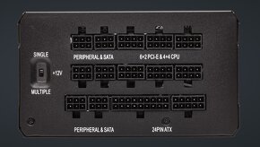 Napájací zdroj CORSAIR, HX1200-80 PLUS® PLATINUM - 2