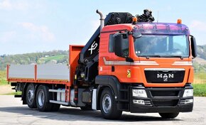 8745 - MAN TGS 26.400 - 6x2 – Valník + HR-HIAB 422 EP-5 HIDU - 2