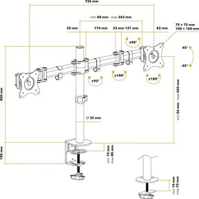 AlzaErgo ErgoArm D35B - 2