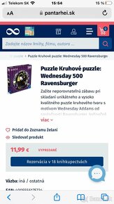 Wednesday kruhové Puzzle - 2