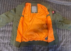 Alpha Industries MA-1 TT Jacket Sage Green bunda pánska - 2