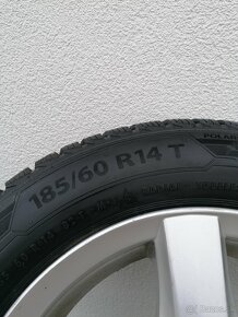 4x100 R14 - 185 60 R14 - zimné - 2