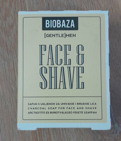 Čierne mydlo Biobaza Face & Shave - 2